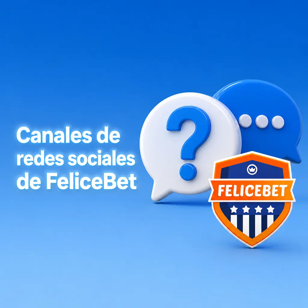 Iconos de redes sociales de FeliceBet: Facebook, Instagram, Twitter X, Telegram y YouTube para usuarios en España