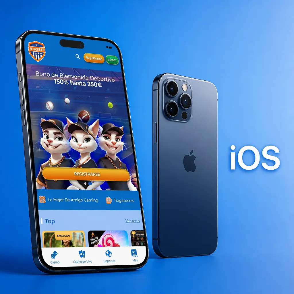Cómo instalar FeliceBet en iPhone desde Safari usando la opción "Añadir a pantalla de inicio" como app web
